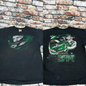 Dale‎ Earnhardt Jr. Mountain Dew T-Shirt Amp Racing Black Size XL